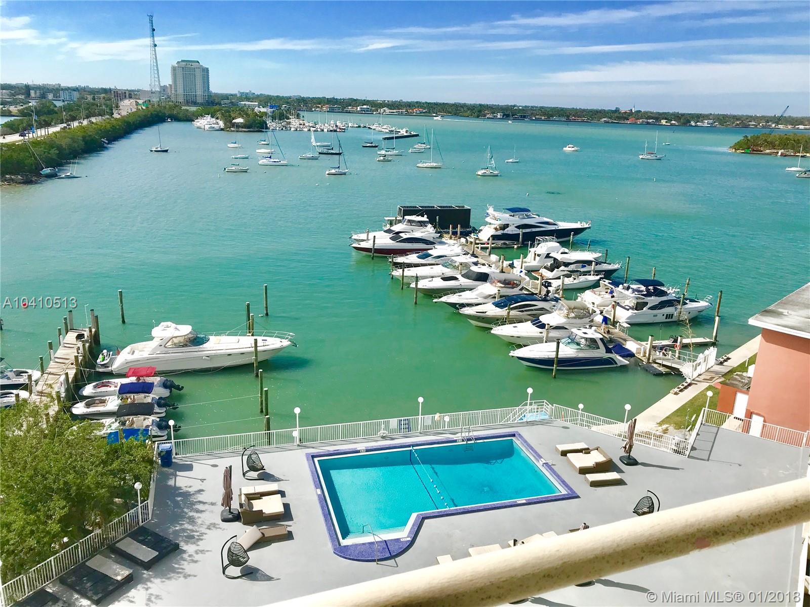Wake up every morning to the most stunning Miami sunrises and enjoy picturesque sunsets every night from this cozy Bay front 1-bedroom/1-bath apartment overlooking the pool, tennis court and marina (direct access). Low maintenance fee, covenience store, pet grooming & boat rental facilities make this place ideal for both the owners and the renters. The building is located next to the restaurants, shops, beaches and within 15-minutes drive to Miami International Airport, Bal Harbor shops, Downtown Miami, South Beach, etc. No rental restrictions!!! Best priced unit in the building! It won&rsquo;t last long! The building is currently undergoing full renovation.